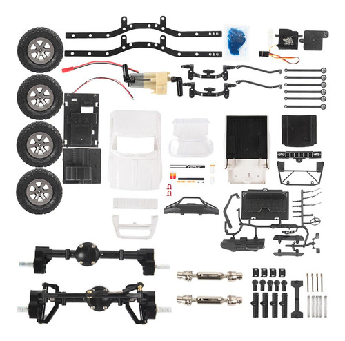 1:16 C24-1mks 4wd Crawler Car Kit Versión Escalada Coche Rc