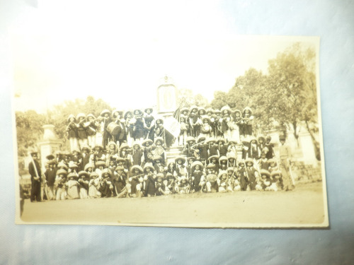 Antigua (circa 1930) Fotografía Niños Zacapoaxtlas