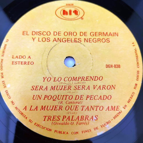 Los Angeles Negros - El Disco De Oro Lp
