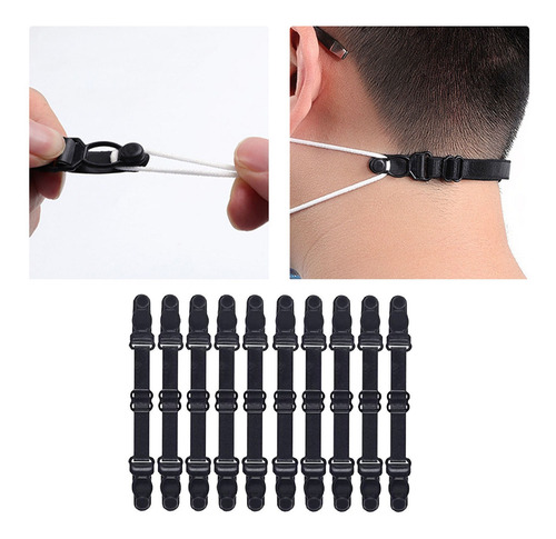 10pcs Mascarilla Para La Oreja Gancho Para La Oreja Extensor