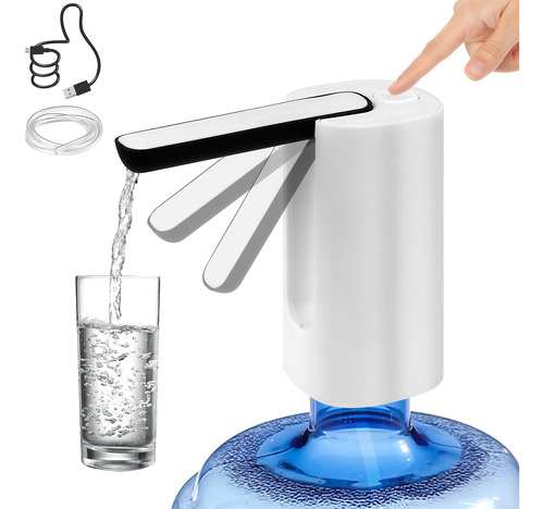 Dispensador De Agua Plegable De 5 Galones, Bomba De Botella.