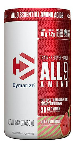 Dymatize All9 Amino Con Bcaa De Espectro Completo, 10 G De A