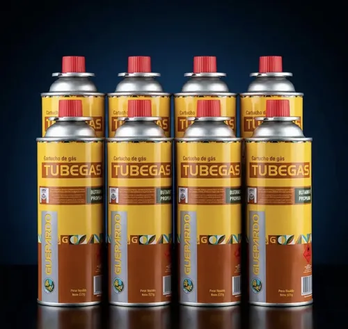 Kit Com 8 Unidades Para Fogareiro Maçarico Guepardo Promoção