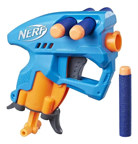 comprar Blaster Nerf Nanofire Blue Blaster Con Combates