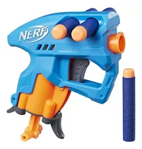 Comprar Blaster Nerf Nanofire Blue Blaster Con Combates