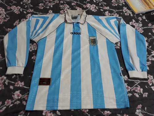 Camiseta Selección Argentina.año 1997 .mangas Largas