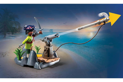 Playmobil Piratas: Batalla Cangrejo Gigante 26 Piezas