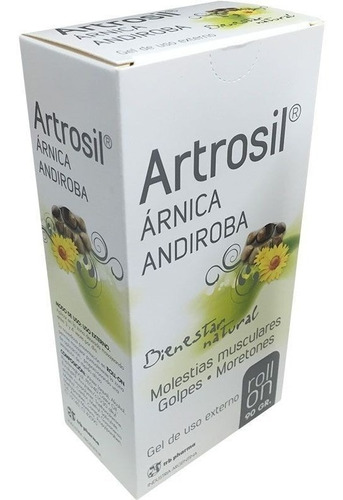 Artrosil Arnica Gel Roll On 90grs Artrosis/dolores Musculars