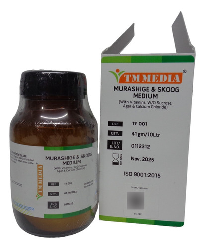 Medio Ms Con Vitaminas 10 Litros Tm Media.