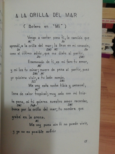 Boleros Con Acompañamiento Para Guitarra/ M. Del Rosal (Usado)