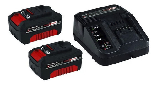 Baterias + Cargador 18v Einhell Power X-change 3 Amp X 2 