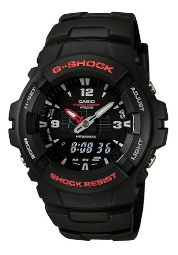 Reloj Casio G Shock G 100 Illuminator Sumergible 200m