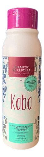 Shampoo / Champú De Cebolla Kaba 500ml