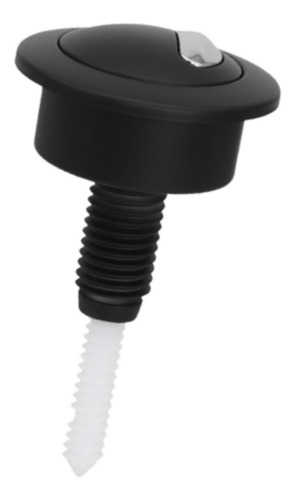 Cisterna De Inodoro De Doble Negro Con Plata 8,7 Cm X 4,8 Cm