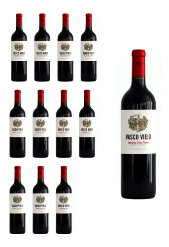 Vino Vasco Viejo Tinto 375cc X12