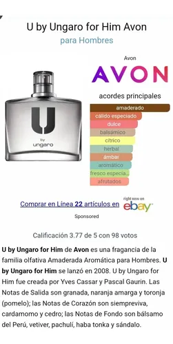 Perfume hombre ungaro hotsell