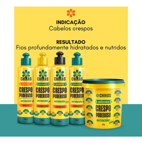 Shampoo Chikas Crespo Poderoso - 300ml