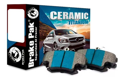 Pastillas De Freno Marca Brake Pak Para Renaut Sandero 1.6