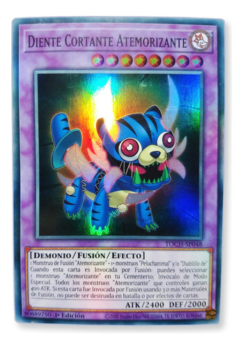 Yugi-oh! Frightfur Sabre-tooth Toch-en048 Super