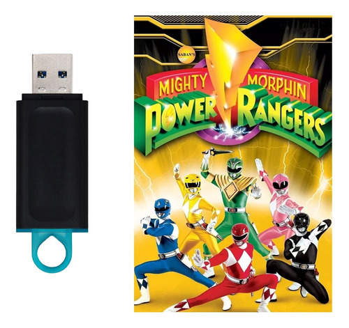 Serie Usb - Mighty Morphin Power Rangers (1993) Esp Latino