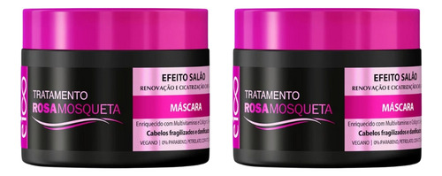 Mascara Eico 270g Rosa Mosqueta - Kit C/ 2un