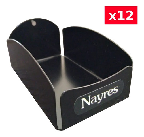 Imagen 1 de 5 de 12 X Porta Sobre Azúcar Aderezo Edulcorante Metálico Nayres