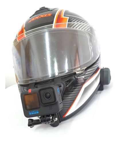Suporte Universal De Capacete Para Gopro, Sjcam E Similares