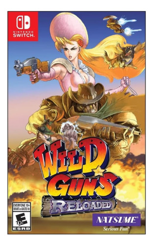 Jogo Wild Guns Reloaded Switch Mídia Física Lacrado