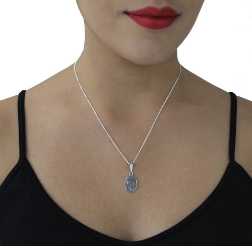 Imagen 7 de 10 de Medalla Virgen De Guadalupe De Plata Solida Ley 925 Agálea