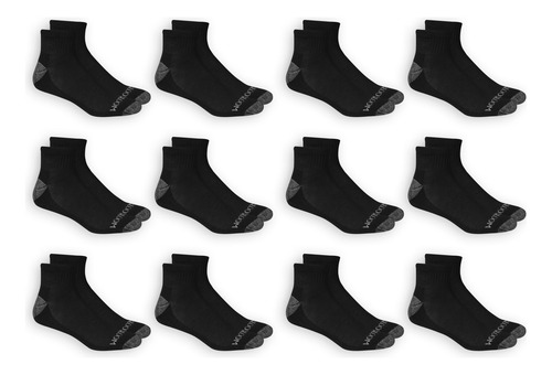 Calcetines Acolchados Doble Defensa Hombre 12 Pares