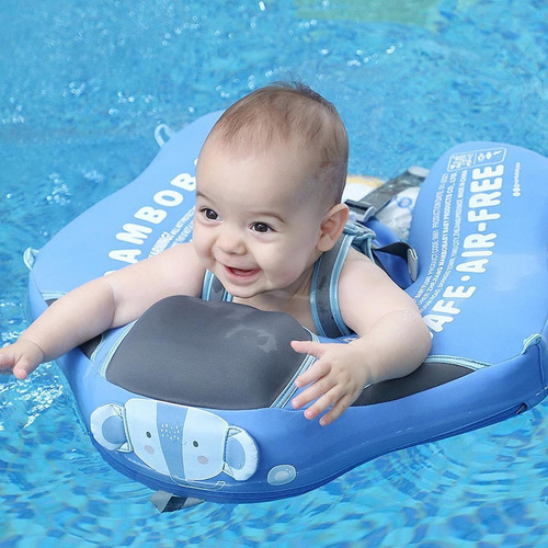 Wj1 Flotador De Natación Para Bebé, No Inflable, Anillo De