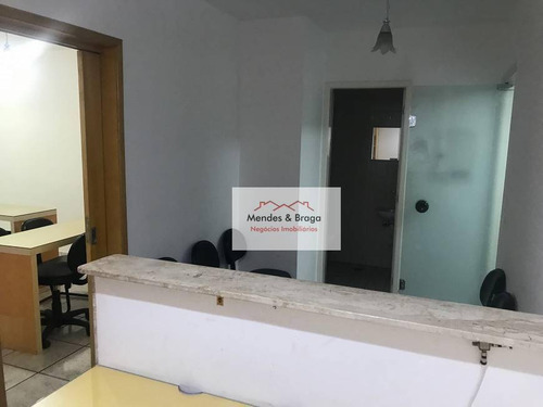 Edifícil Center 3 Sala À Venda, 53 M² Por R$ - Vila Pedro Moreira - Guarulhos/sp - Sa0011