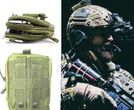 Bolso Canguro Táctico Viaje Para Cintura Tipo Molle Celular