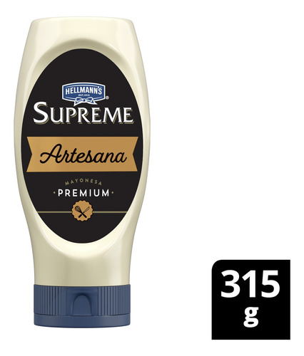 Hellmann's Supreme Artesana Squeeze 315gr