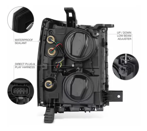 Faros Para Silverado 2014/2015