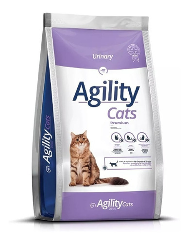 Imagen 1 de 1 de Alimento Agility Premium Urinary para gato adulto sabor mix en bolsa de 1.5kg