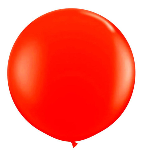Big Balão 25 Polegadas Art-latex 1und Cor Vermelho