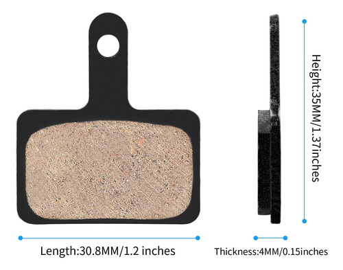 Pastillas De Freno Tektro Shimano Mt200 M355 M446 M447 Mmg