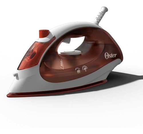 Imagen 1 de 1 de Plancha Oster A Vapor 1400 W Suela Antiadherente Naranja