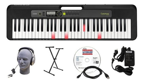 Casio - Ct-s200bk 61-key Premium Keyboard Package - Black