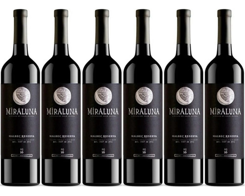 Caja X6 Miraluna Reserva Malbec - Vino De Altura Cachi Salta