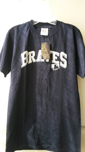 Majestic Playera Mlb Bravos De Atlanta Hombre Talla: S