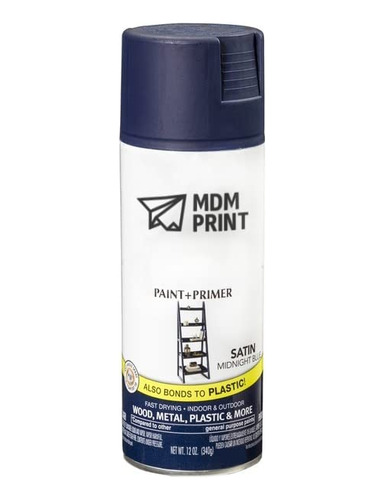 Pintura Azul Medianoche Satinado 12 Oz