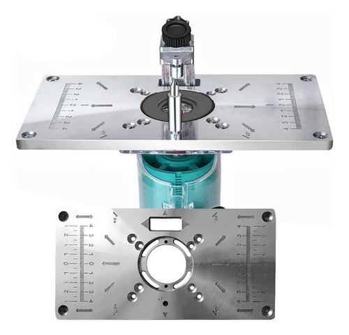 Placa Base Para Mesa De Fresado De Madera Invertida Tupia