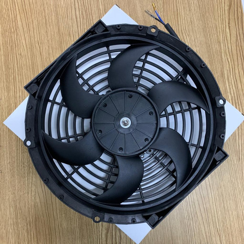 Motoventilador Universal Automotriz 12p 80w 12v Aspa S