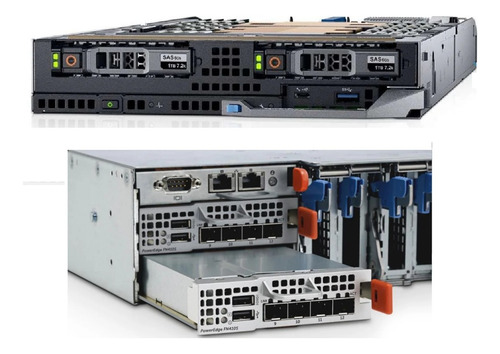 Servidor Dell Fx2s 4 Xeon 2630 V3 Ram 256g 4 Ssd 480 4 Dd 1t