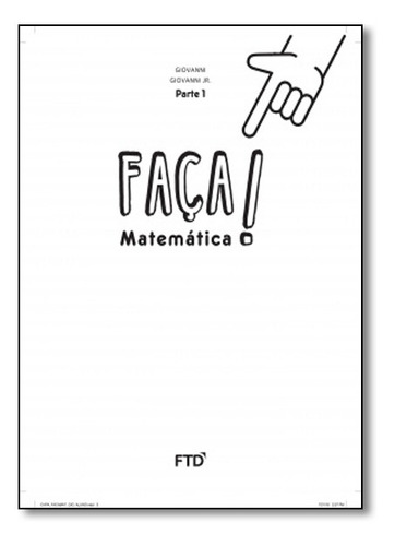 Faça Matemática: A Conquista - 2º Ano, De Jose Ruy Giovanni. Editora Ftd (didaticos), Capa Mole Em Português