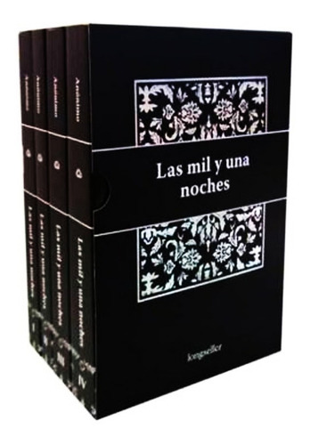 Las Mil Y Una Noches - 4 Tomos + Estuche - Libro - Nuevo