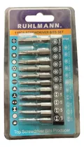 Comprar Set Puntas Torx Y U 11 Piezas Atornillador 1\u002F4 Ruhlmann