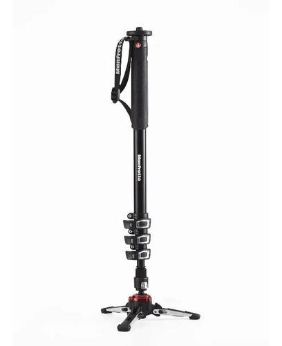 Imagem 1 de 3 de Monopé Manfrotto Mvmxproa4 Base Alumínio C/ Fluido (mvm250a)